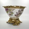 Paris porcelain bowl with ormolu mounts, c. 1880.