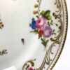 Swansea porcelain dish. Flowers & insects, c. 1815.
