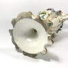 Minton porcelain garniture, flower encrusted, c. 1830. bottom