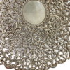 Indian Kutch reticulated silver pierced dish, c. 1890.