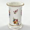 Swansea porcelain spill vase. Flowers. c. 1815.