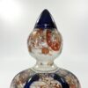 Japanese Imari vase and cover, c. 1890. Meiji Period. Side view