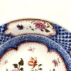 Pair Chinese porcelain dishes, c. 1760. Qianlong Period. Closeup
