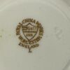Royal Worcester porcelain cup and saucer. Robins, dated 1902. Stamp