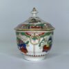 Worcester sucrier ‘Dragons in Compartments’. Barr period, c. 1795. Side view