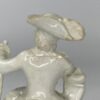 Rare Bow porcelain figure of a Huntress, c. 1752. closeup