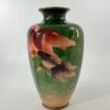 Japanese ginbari cloisonne vase. Ota Toshiro. Meiji Period.