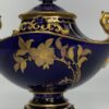 Royal Crown Derby vase and cover, dated 1912.