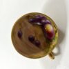 Royal Worcester ‘Fruit’ cup and saucer, signed. Dated 1918. top