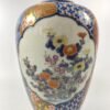Pair Koransha Imari porcelain vases, c. 1890. Meiji Period. closeup