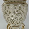 Graingers Worcester reticulated vase and cover, c. 1890.