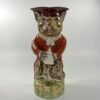 Rare Staffordshire pottery cat jug, c. 1860