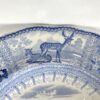 Staffordshire ‘Arctic Scenery’ pottery dish, c. 1835. deer