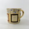 Coalport porcelain coffee can & saucer, c. 1810. side