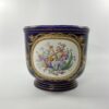 ‘Sevres’ porcelain ‘Jewelled’ cache pot, c. 1870. front
