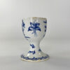 Bow porcelain egg cup, c. 1760.