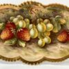 Royal Worcester ‘Fruit’ shaped dish, E. Townsend, dated 1937.
