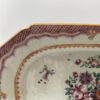Pair Chinese porcelain platters. c. 1760. Qianlong Period.