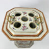 Pair Chinese porcelain bough pots. c. 1760. Qianlong Period. top view
