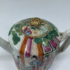 Chinese porcelain teapot. Famille rose, c. 1850.