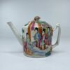Chinese porcelain teapot. Famille rose, c. 1850.