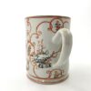 Chinese porcelain mug. Famille rose decoration. c. 1760.