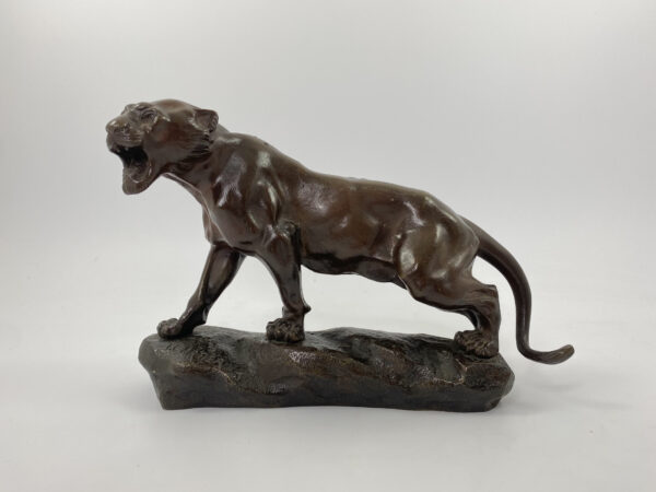 Thomas Francois Cartier bronze ‘Panther’, c. 1910.