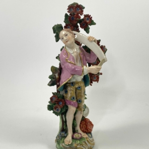 Chelsea porcelain figure ‘The Farmer’, c. 1765.