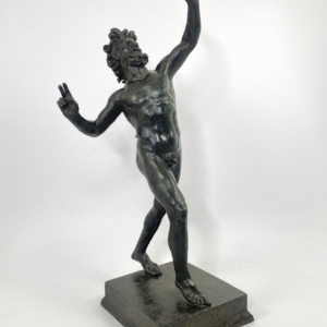 Neopolitan bronze, the ‘Dancing Faun’, c. 1850.