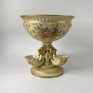 Royal Worcester porcelain ‘Flower Bowl’, dated 1912.