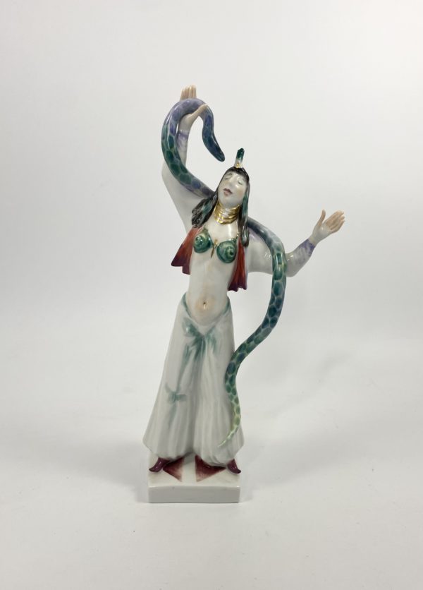 Meissen porcelain ‘Snake Dancer’, Peter Strang, 20th Century