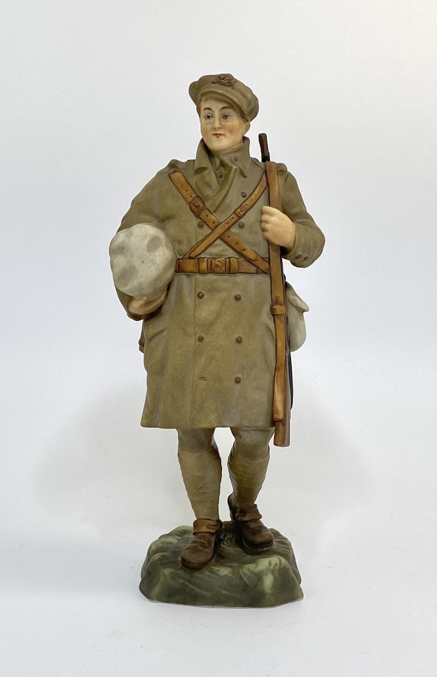 Royal Worcester porcelain figure ‘British Soldier’