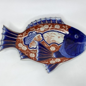 Japanese Imari ‘Fish’ dish, c. 1890. Meiji Period.
