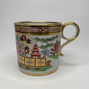 Flight & Barr Worcester porcelain coffee can, c. 1810.