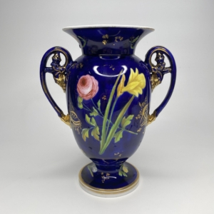 Spode porcelain vase, Flowers, c. 1820.