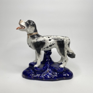 Staffordshire pottery Newfoundland, c. 1850.