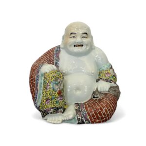 Chinese porcelain Buddha, late Qing / Republic Period.