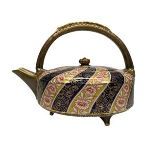 Royal Worcester Japanesque teapot, d. 1878.