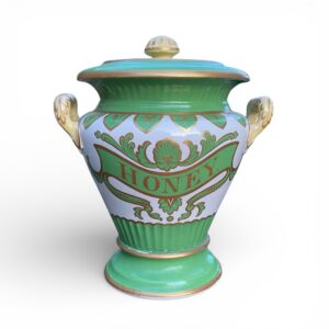 Samuel Alcock & Co. HONEY, apothecary jar, c. 1840.
