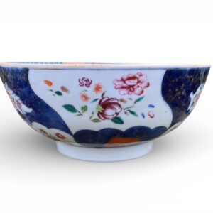 Chinese porcelain bowl, famille rose, c. 1760, Qianlong.