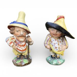 Staffordshire pottery Mansion House Dwarves, c. 1830.