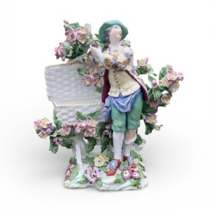 Chelsea porcelain gardeners, c. 1760.